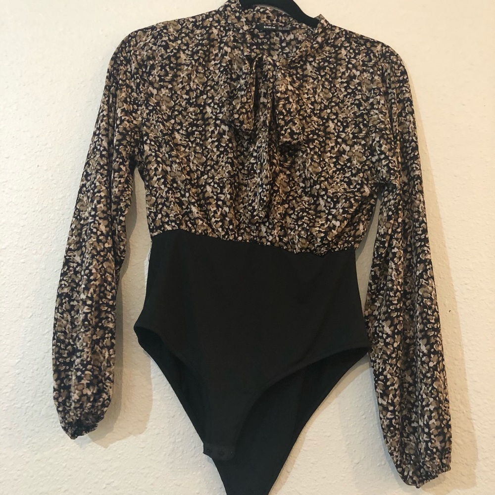 Shein jumpsuit blouse.